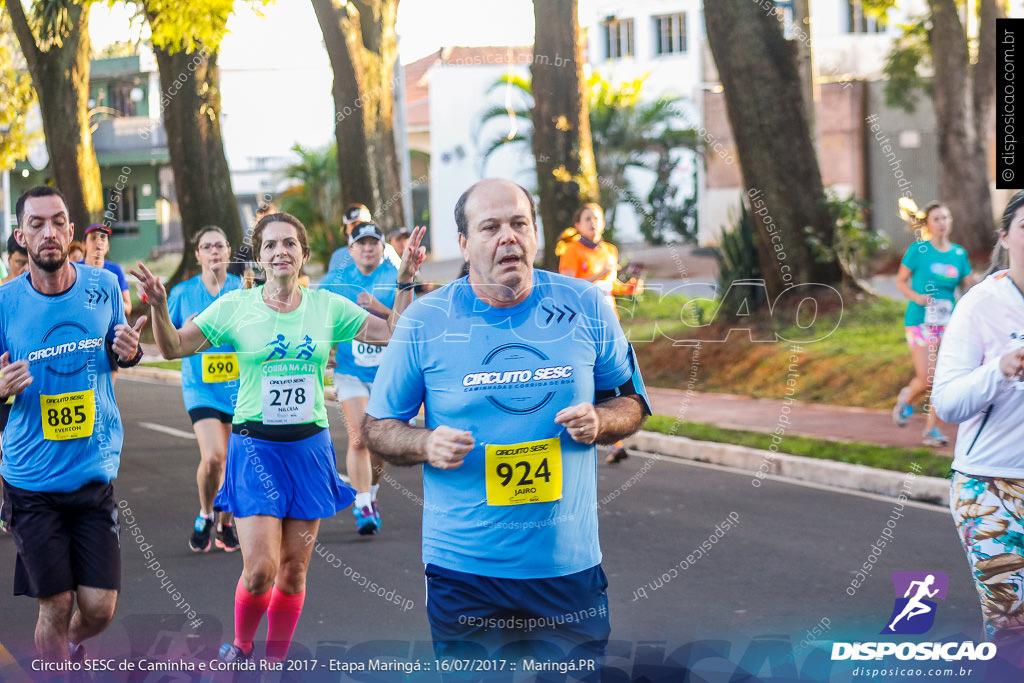 Circuito SESC de Caminhada e Corrida de Rua 2017 - Maringá