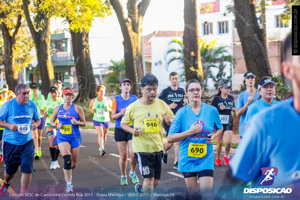 Circuito SESC de Caminhada e Corrida de Rua 2017 - Maringá