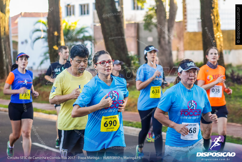 Circuito SESC de Caminhada e Corrida de Rua 2017 - Maringá