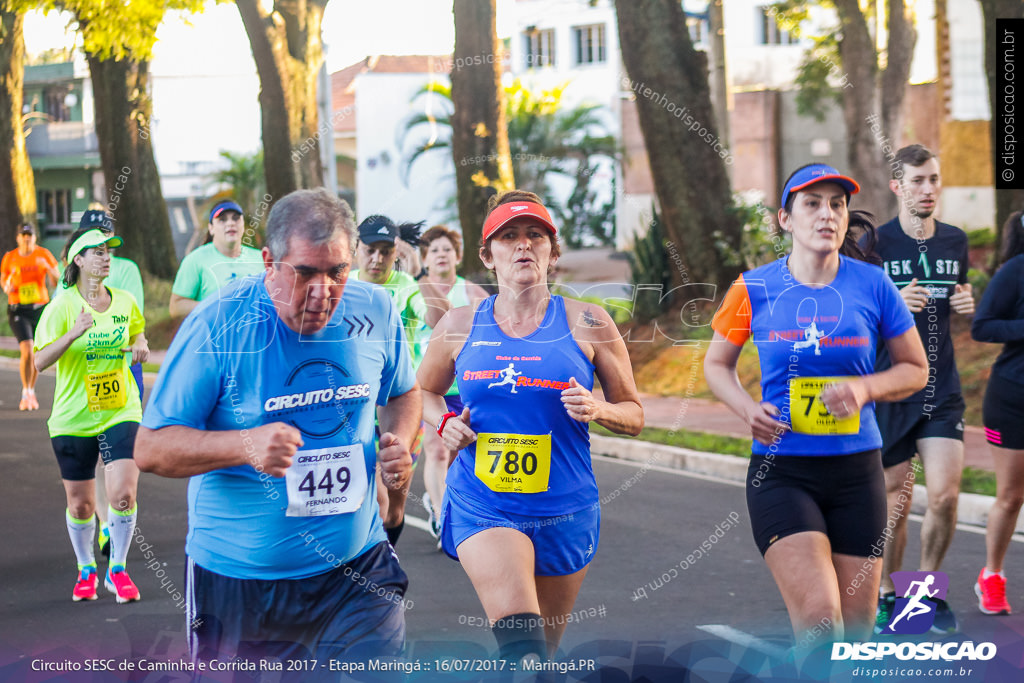 Circuito SESC de Caminhada e Corrida de Rua 2017 - Maringá