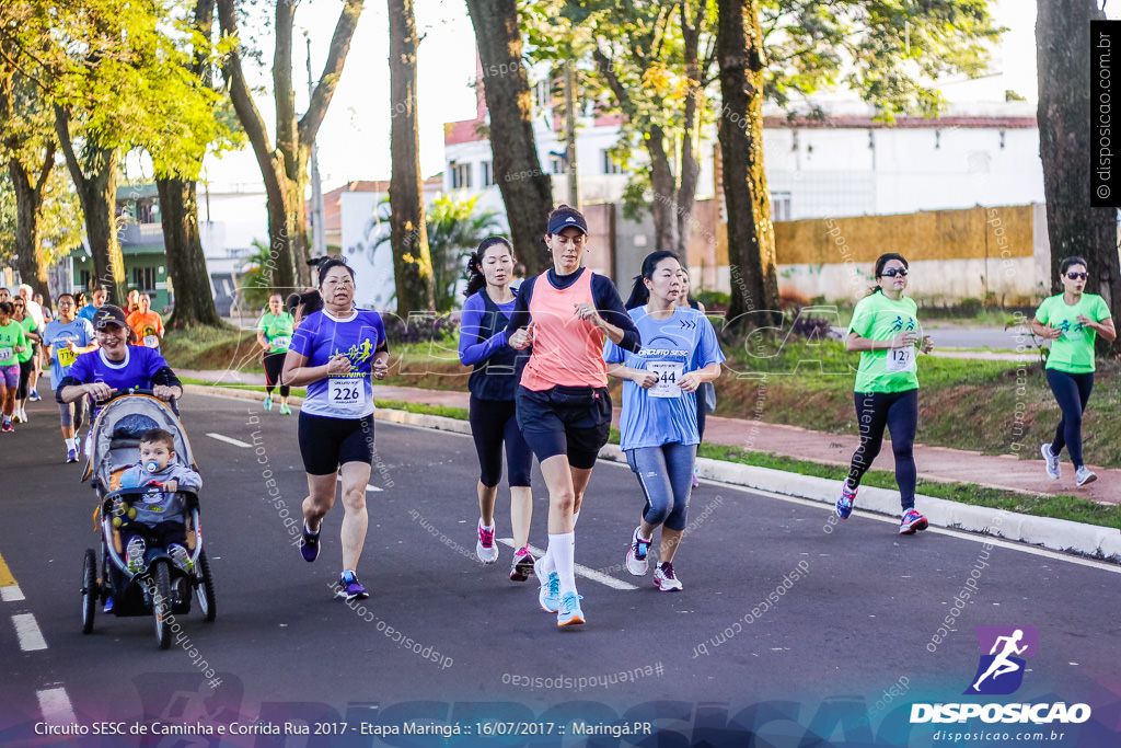 Circuito SESC de Caminhada e Corrida de Rua 2017 - Maringá