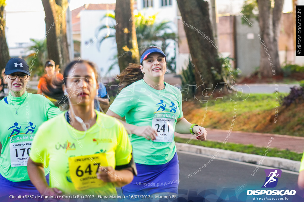 Circuito SESC de Caminhada e Corrida de Rua 2017 - Maringá