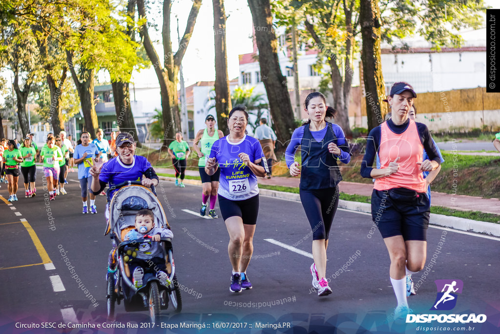 Circuito SESC de Caminhada e Corrida de Rua 2017 - Maringá