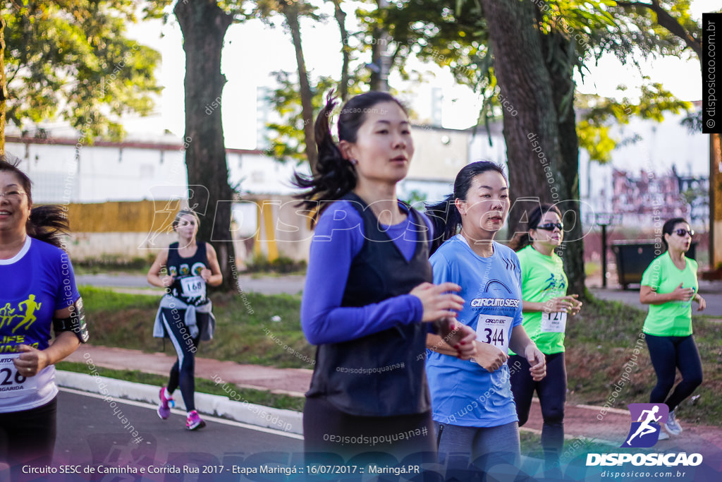 Circuito SESC de Caminhada e Corrida de Rua 2017 - Maringá