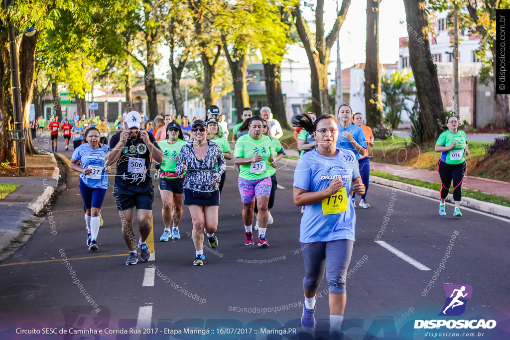 Circuito SESC de Caminhada e Corrida de Rua 2017 - Maringá