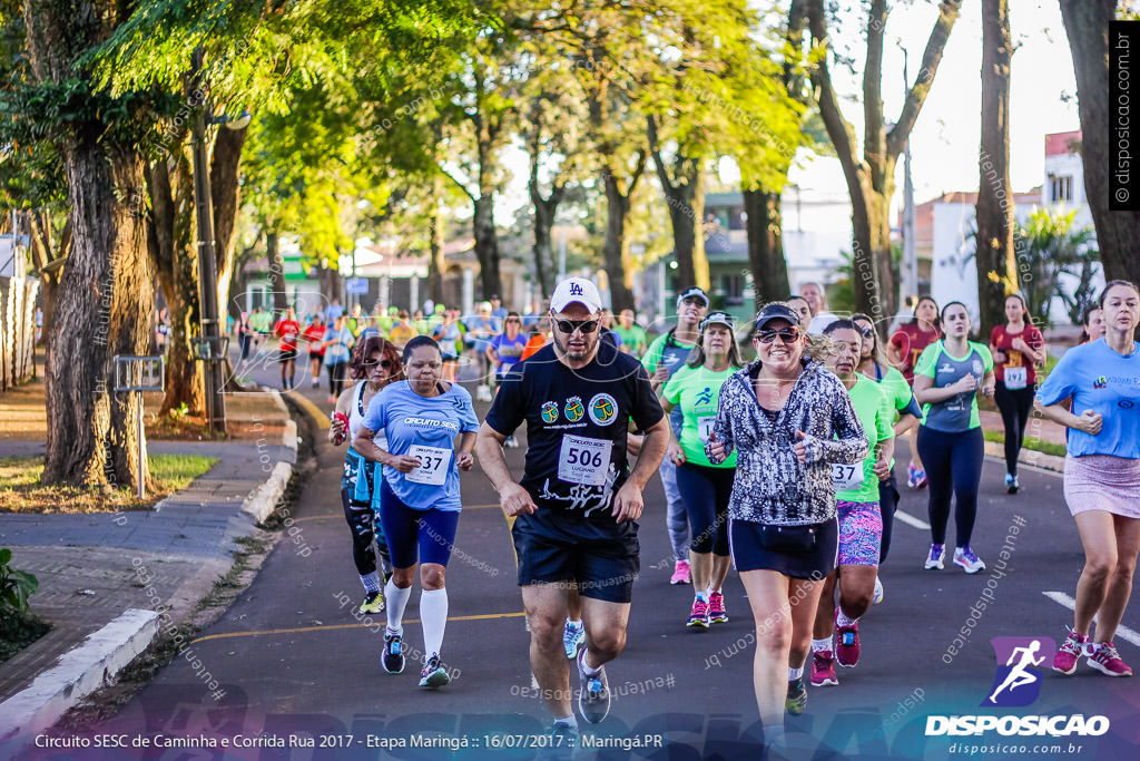 Circuito SESC de Caminhada e Corrida de Rua 2017 - Maringá