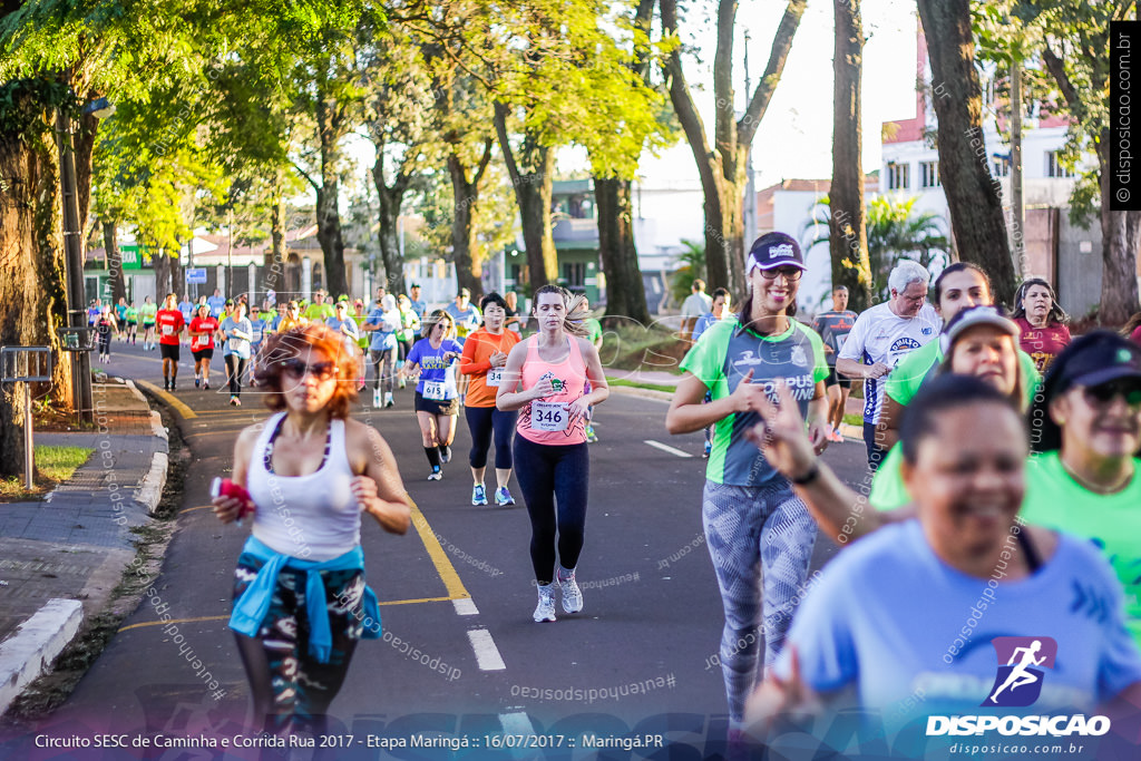 Circuito SESC de Caminhada e Corrida de Rua 2017 - Maringá