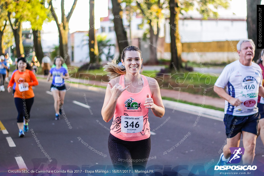 Circuito SESC de Caminhada e Corrida de Rua 2017 - Maringá