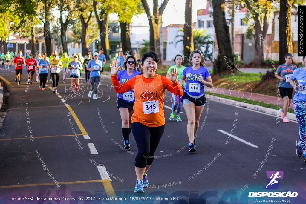 Circuito SESC de Caminhada e Corrida de Rua 2017 - Maringá