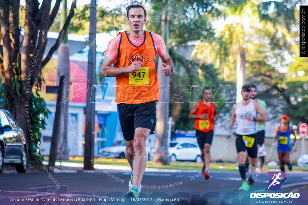 Circuito SESC de Caminhada e Corrida de Rua 2017 - Maringá