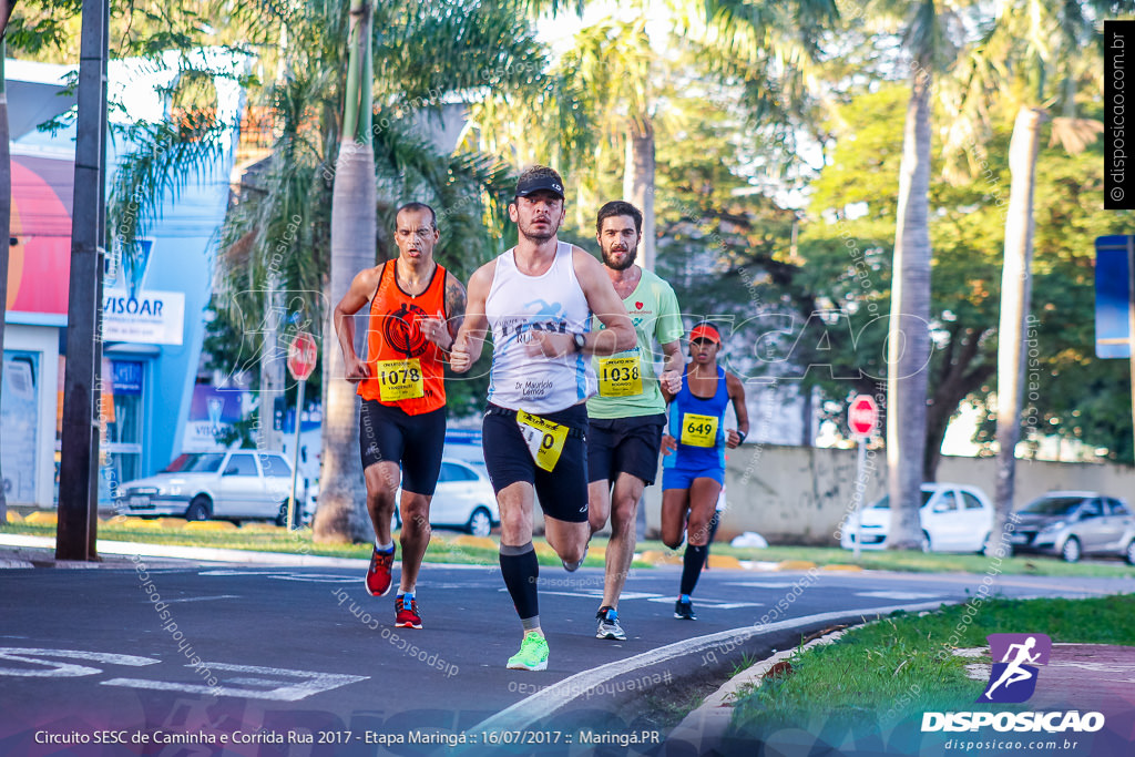 Circuito SESC de Caminhada e Corrida de Rua 2017 - Maringá