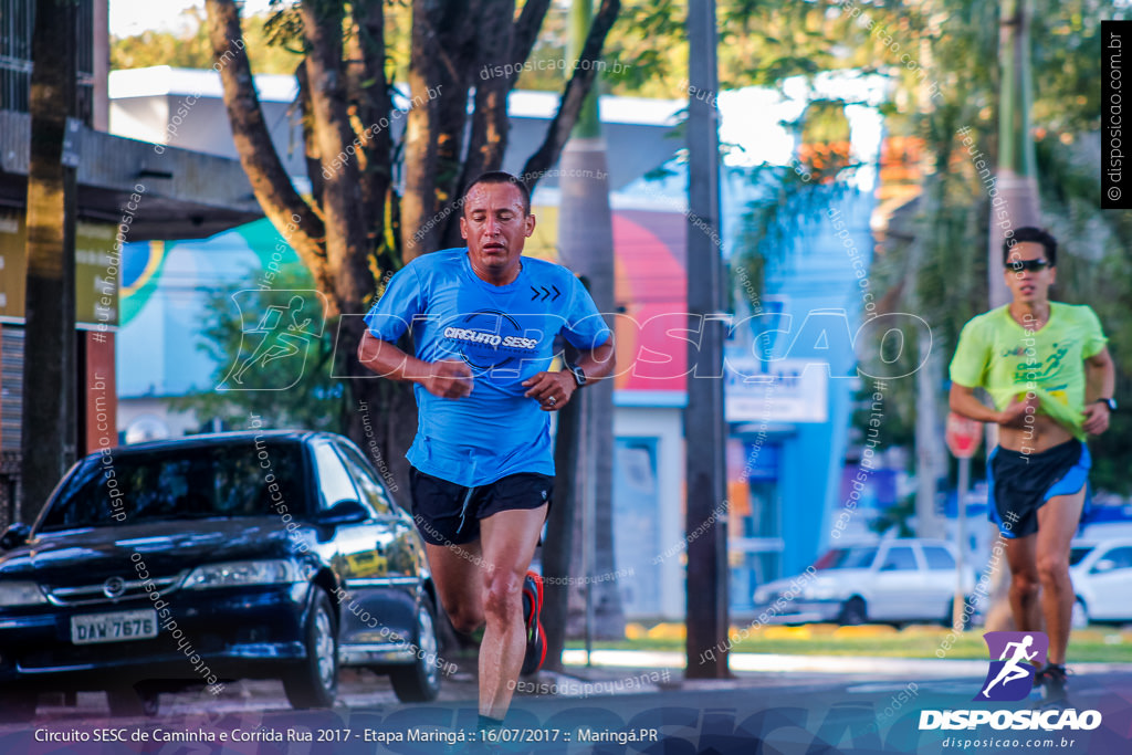 Circuito SESC de Caminhada e Corrida de Rua 2017 - Maringá