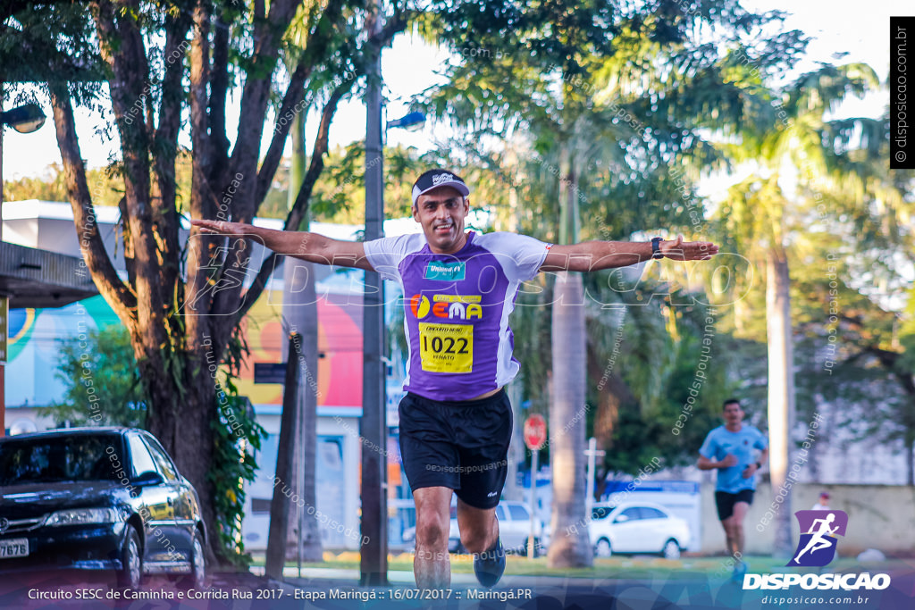 Circuito SESC de Caminhada e Corrida de Rua 2017 - Maringá