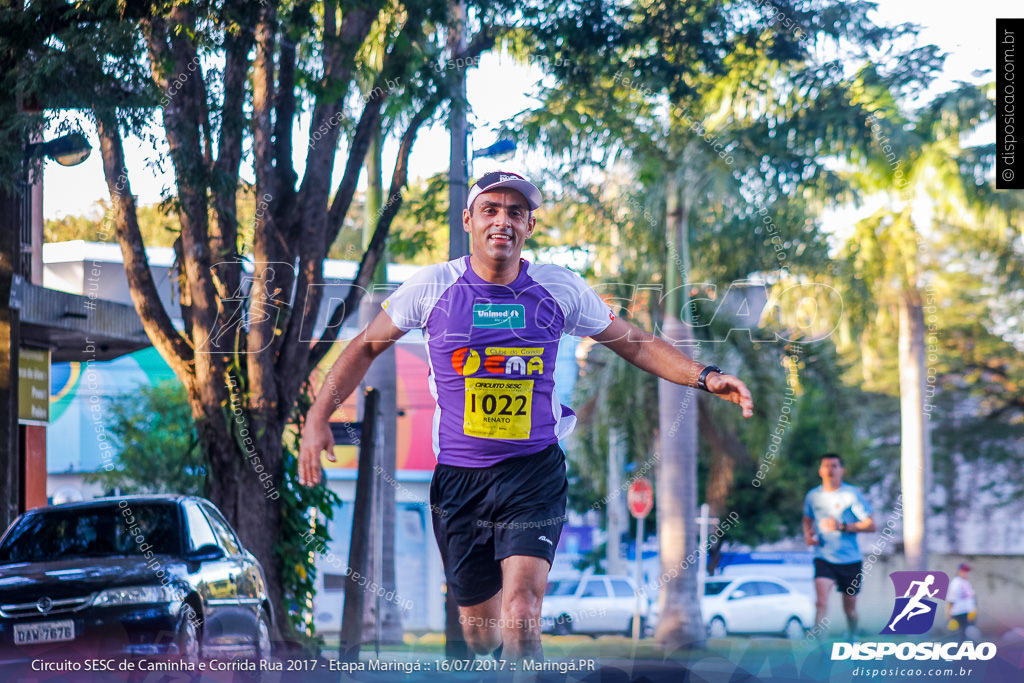 Circuito SESC de Caminhada e Corrida de Rua 2017 - Maringá