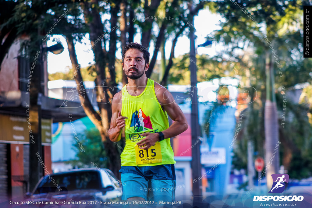 Circuito SESC de Caminhada e Corrida de Rua 2017 - Maringá