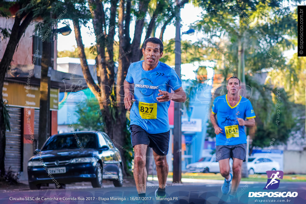 Circuito SESC de Caminhada e Corrida de Rua 2017 - Maringá