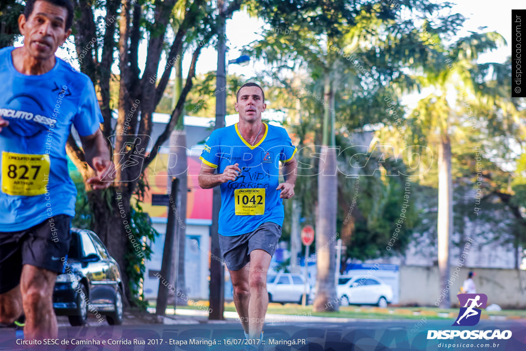 Circuito SESC de Caminhada e Corrida de Rua 2017 - Maringá