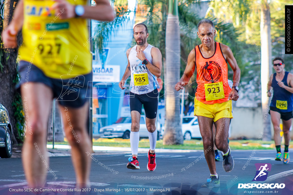 Circuito SESC de Caminhada e Corrida de Rua 2017 - Maringá