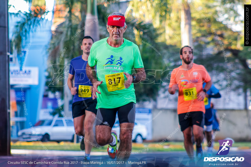 Circuito SESC de Caminhada e Corrida de Rua 2017 - Maringá