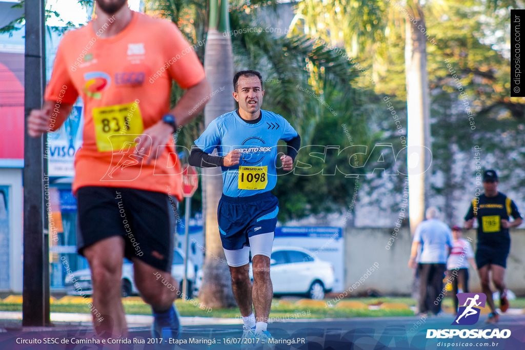 Circuito SESC de Caminhada e Corrida de Rua 2017 - Maringá