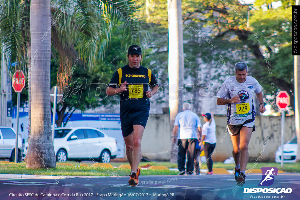 Circuito SESC de Caminhada e Corrida de Rua 2017 - Maringá