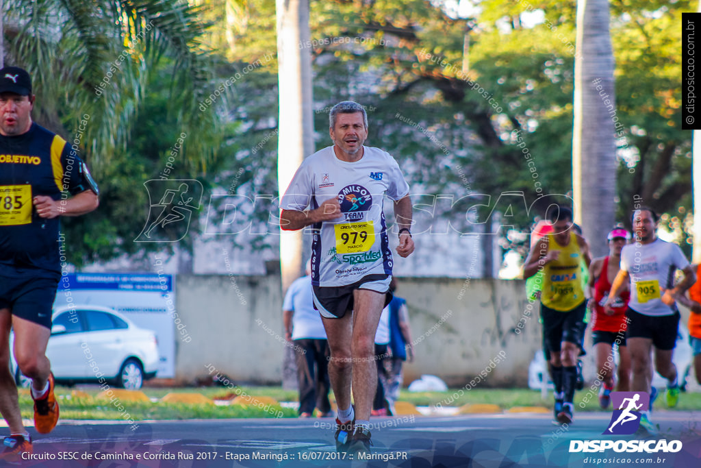 Circuito SESC de Caminhada e Corrida de Rua 2017 - Maringá