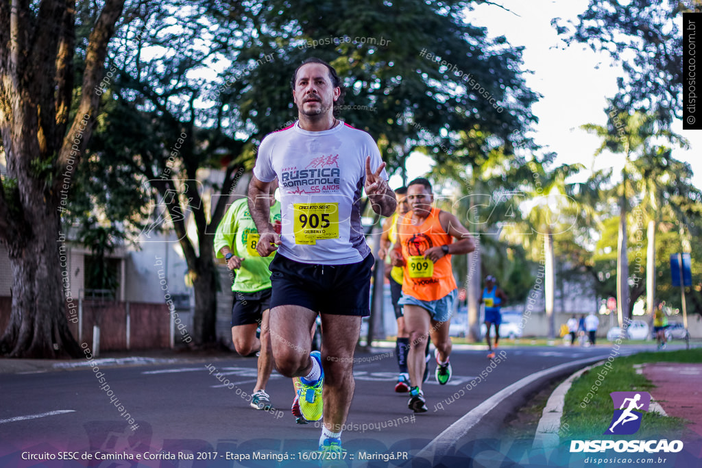 Circuito SESC de Caminhada e Corrida de Rua 2017 - Maringá