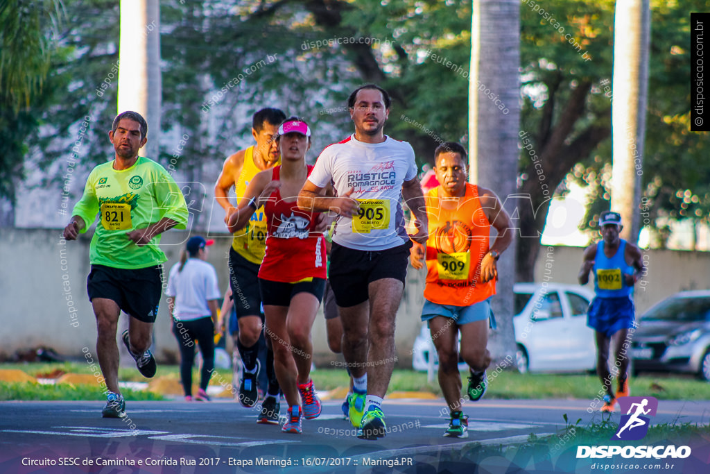 Circuito SESC de Caminhada e Corrida de Rua 2017 - Maringá