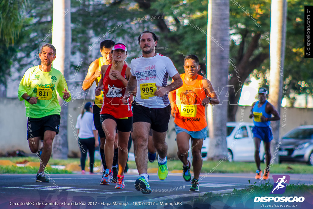 Circuito SESC de Caminhada e Corrida de Rua 2017 - Maringá