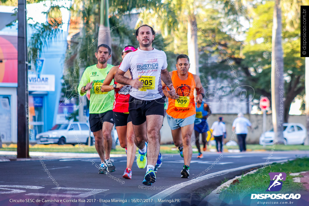 Circuito SESC de Caminhada e Corrida de Rua 2017 - Maringá