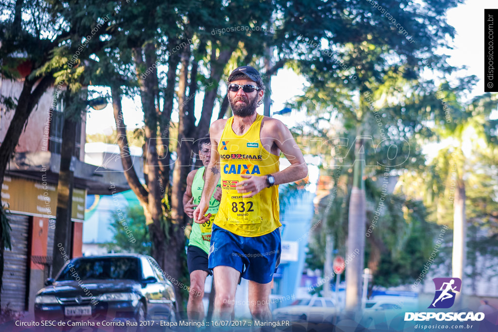 Circuito SESC de Caminhada e Corrida de Rua 2017 - Maringá