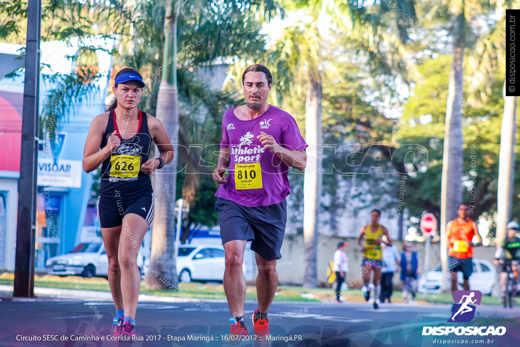 Circuito SESC de Caminhada e Corrida de Rua 2017 - Maringá