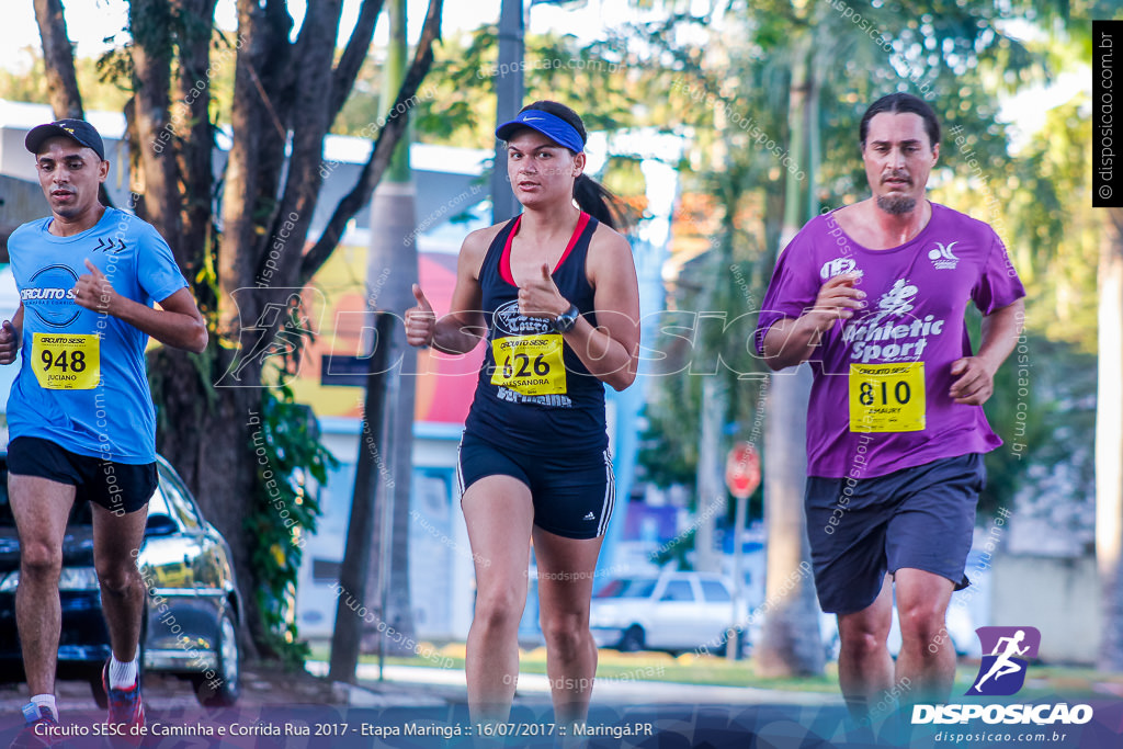 Circuito SESC de Caminhada e Corrida de Rua 2017 - Maringá