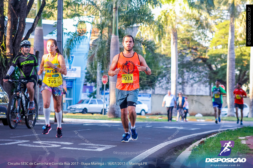 Circuito SESC de Caminhada e Corrida de Rua 2017 - Maringá