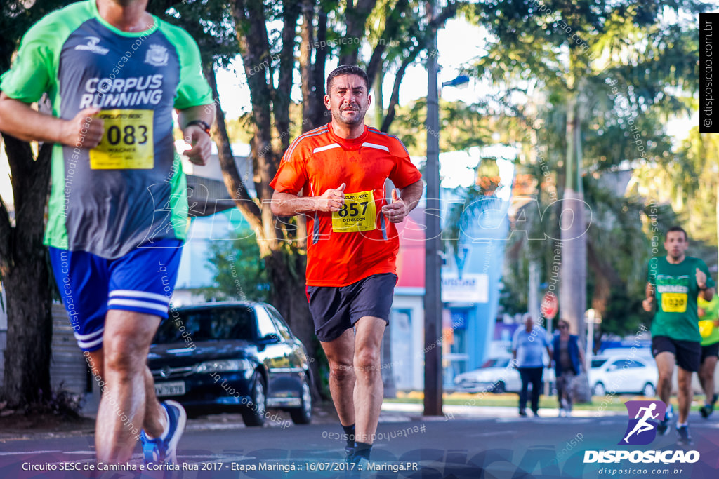 Circuito SESC de Caminhada e Corrida de Rua 2017 - Maringá