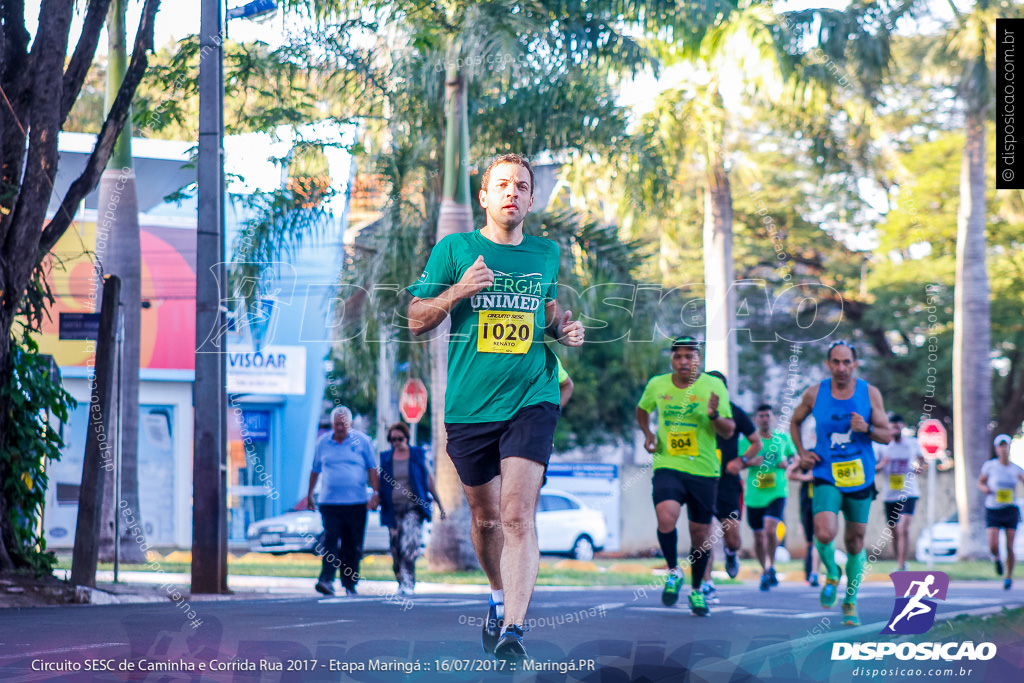 Circuito SESC de Caminhada e Corrida de Rua 2017 - Maringá