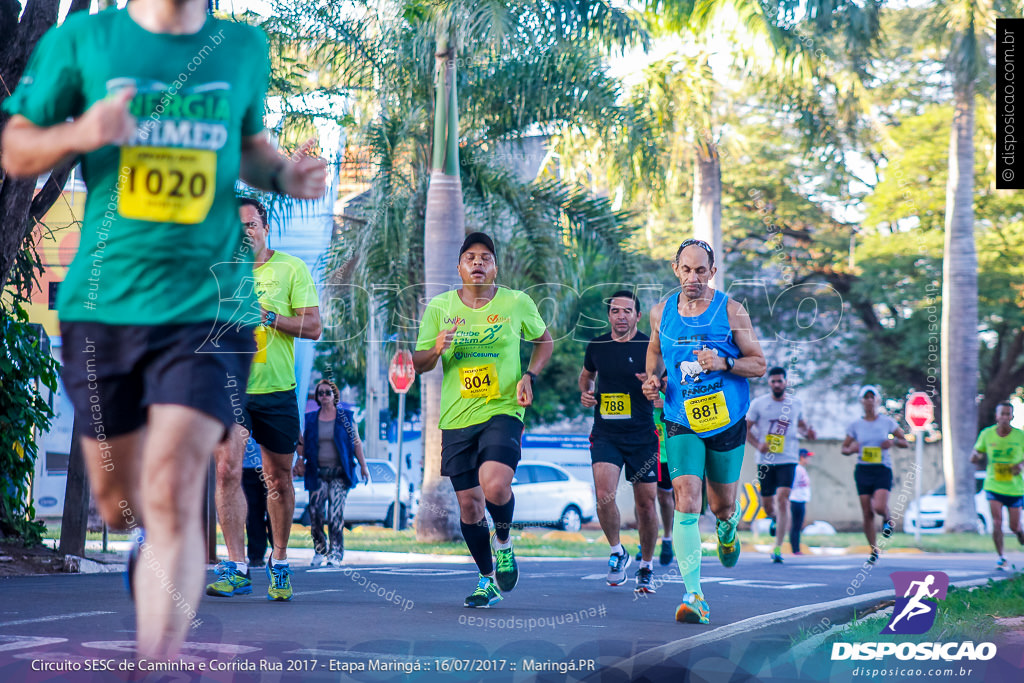 Circuito SESC de Caminhada e Corrida de Rua 2017 - Maringá