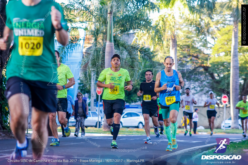 Circuito SESC de Caminhada e Corrida de Rua 2017 - Maringá