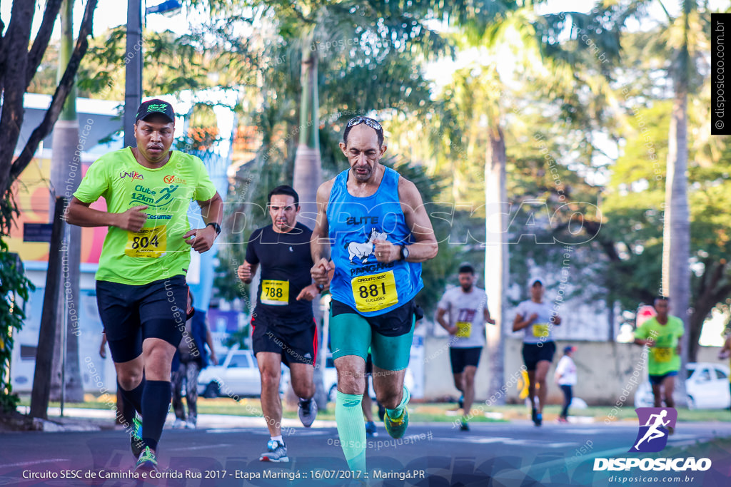 Circuito SESC de Caminhada e Corrida de Rua 2017 - Maringá