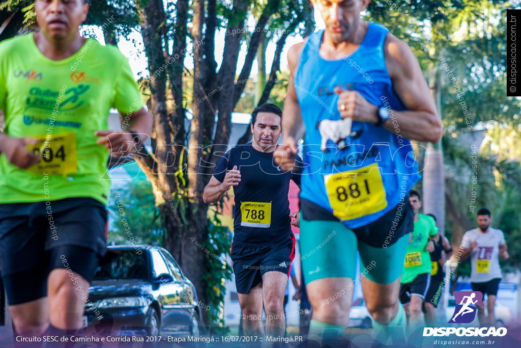 Circuito SESC de Caminhada e Corrida de Rua 2017 - Maringá