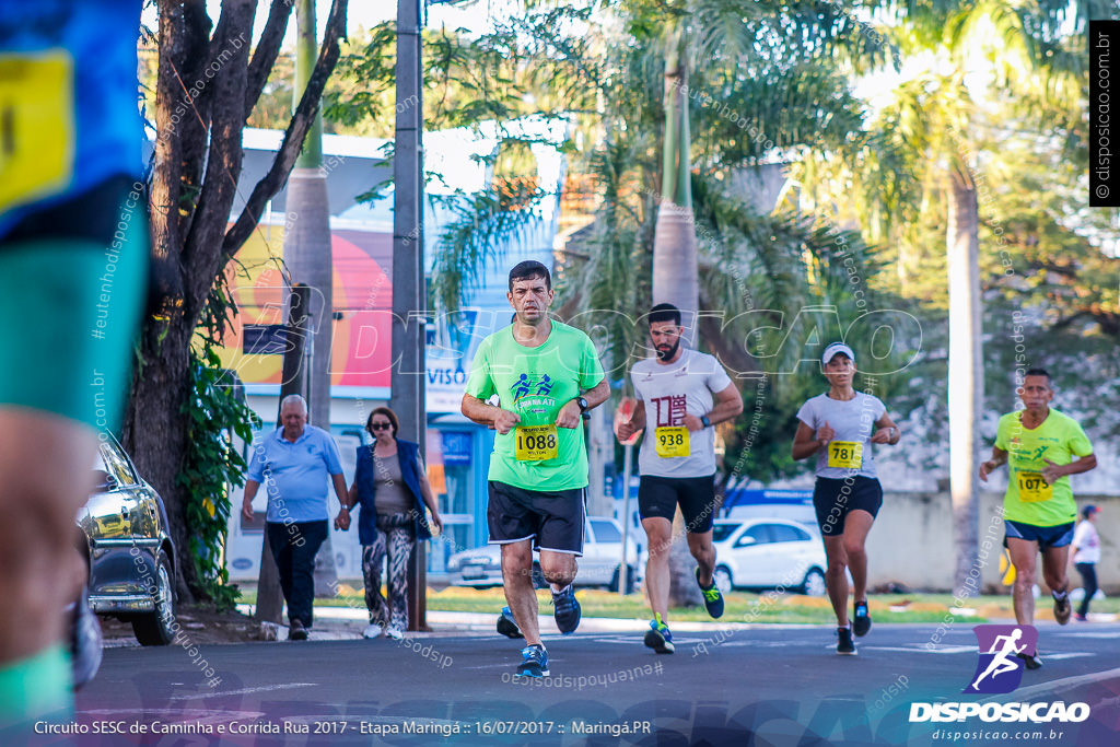 Circuito SESC de Caminhada e Corrida de Rua 2017 - Maringá