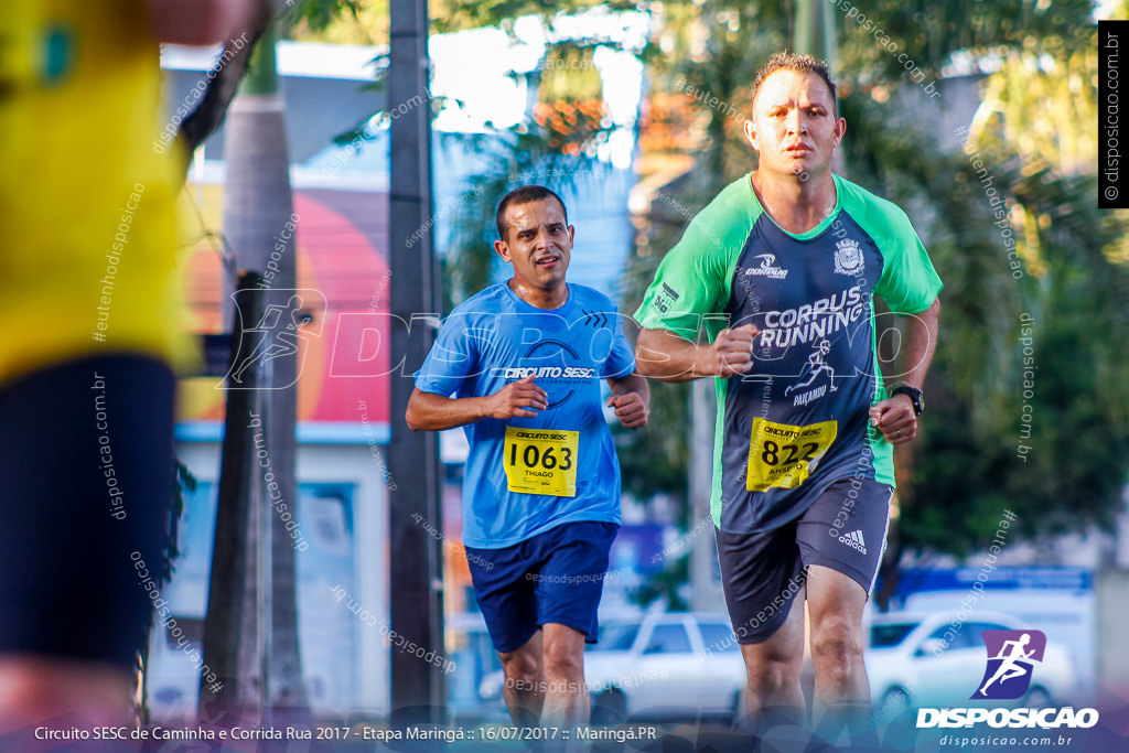 Circuito SESC de Caminhada e Corrida de Rua 2017 - Maringá