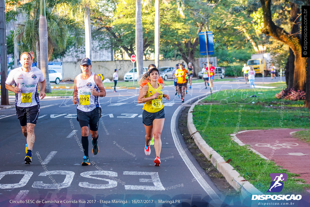 Circuito SESC de Caminhada e Corrida de Rua 2017 - Maringá