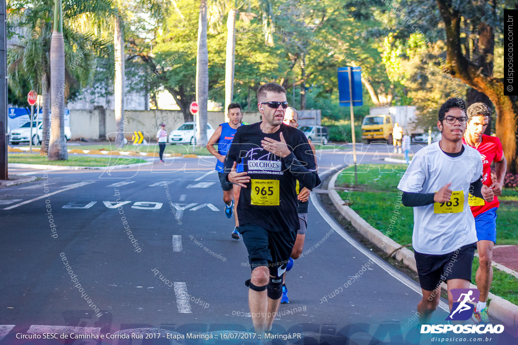 Circuito SESC de Caminhada e Corrida de Rua 2017 - Maringá