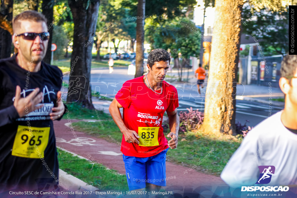 Circuito SESC de Caminhada e Corrida de Rua 2017 - Maringá