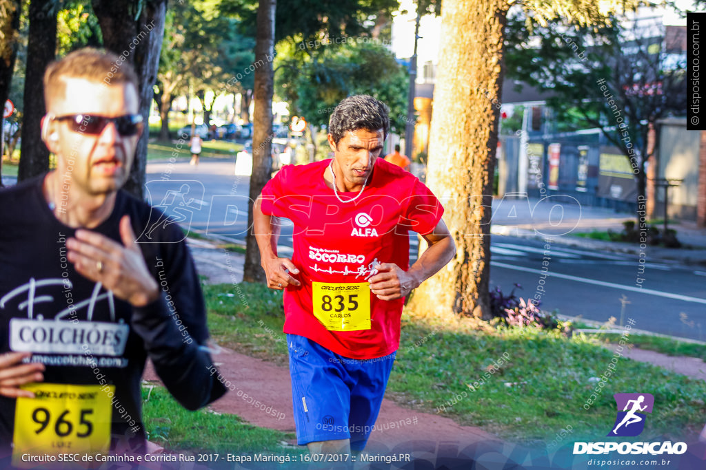 Circuito SESC de Caminhada e Corrida de Rua 2017 - Maringá