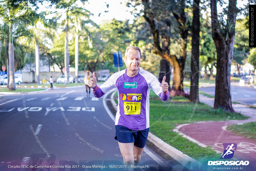 Circuito SESC de Caminhada e Corrida de Rua 2017 - Maringá