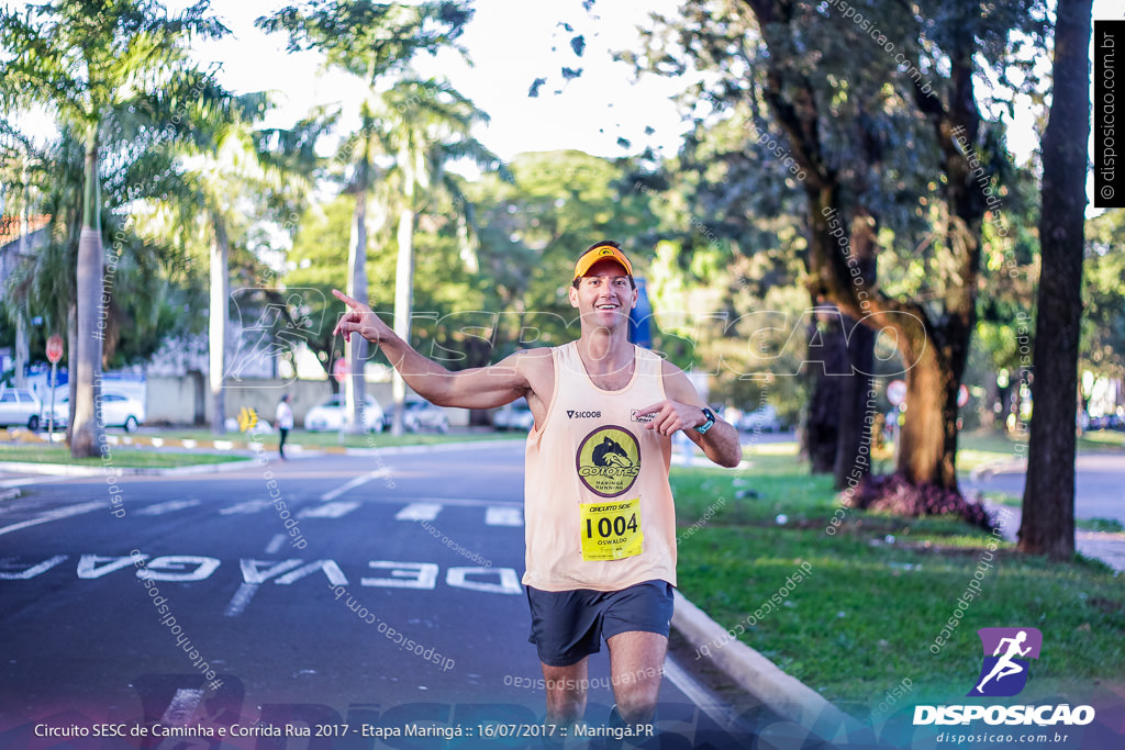 Circuito SESC de Caminhada e Corrida de Rua 2017 - Maringá