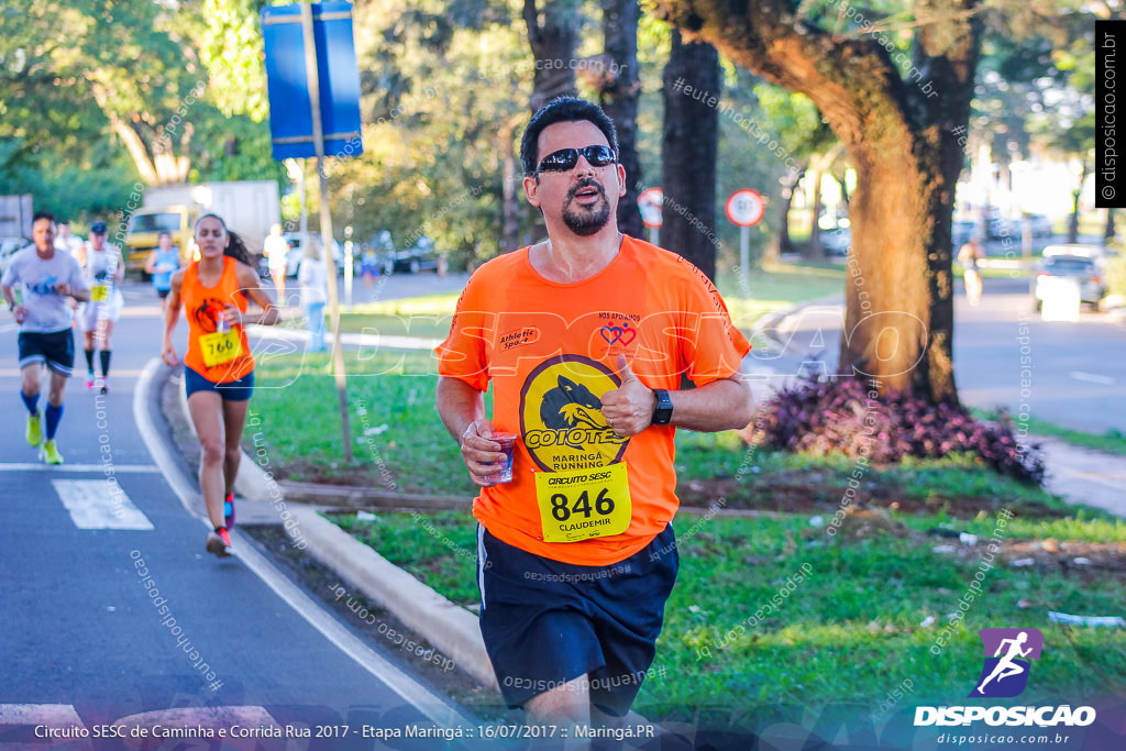 Circuito SESC de Caminhada e Corrida de Rua 2017 - Maringá