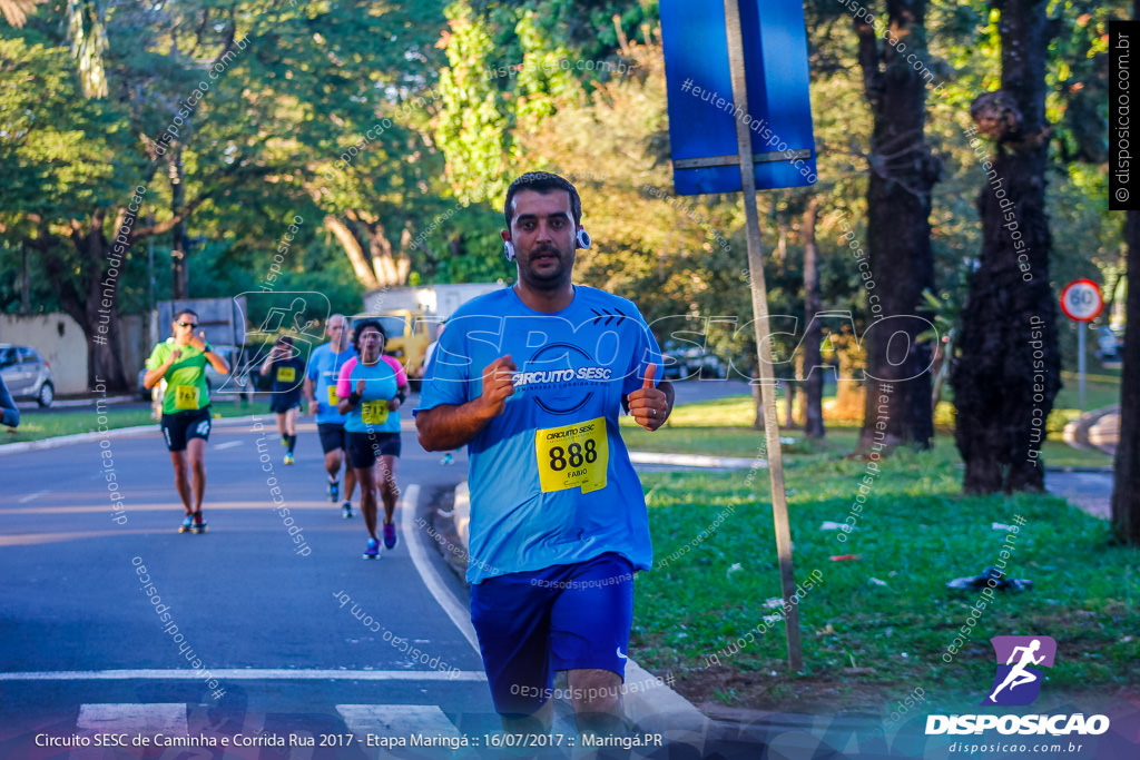 Circuito SESC de Caminhada e Corrida de Rua 2017 - Maringá